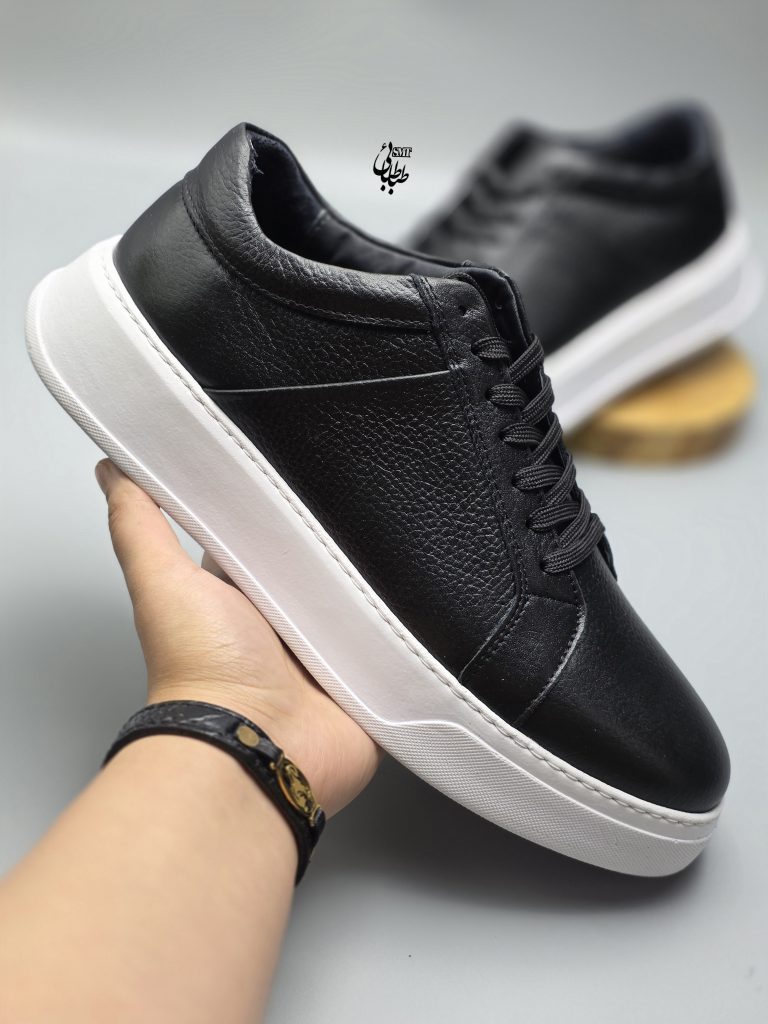 کتونی تمام چرم مردانه کد 877