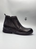بوت چرم مردانه کد 990
