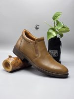 کفش تمام چرم مردانه برند صمصمام مدل S20 کد801