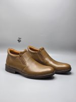 کفش تمام چرم مردانه برند صمصمام مدل S20 کد801