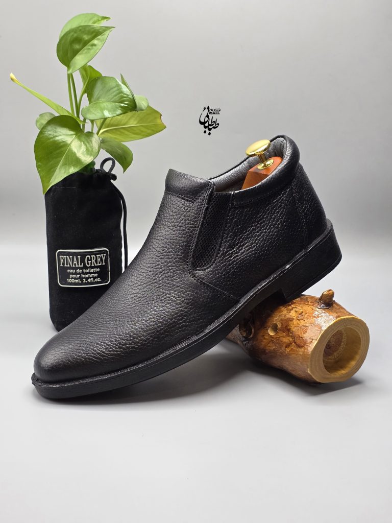 کفش تمام چرم مردانه برند صمصمام مدل S20 کد801