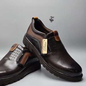 کفش مردانه تمام چرم طبیعی تبریز کد 881