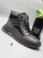 بوت تمام چرم طبیعی برند شمس تبریز B6 کد 952