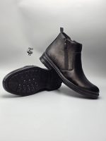 بوت چرم مردانه کد 990