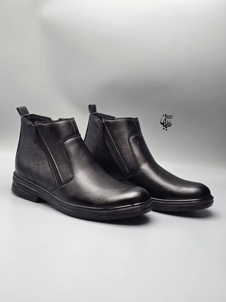 بوت چرم مردانه کد 990