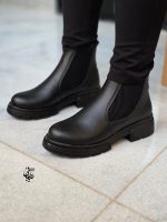 بوت چرم زنانه کد 930