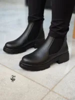 بوت چرم زنانه کد 930