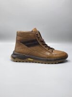 بوت تمام چرم طبیعی برند شمس تبریز B10 کد 935