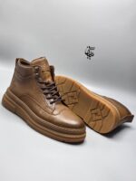 نیم بوت مردانه چرم مدل سوبارو 1-Subaro 1 کد 955