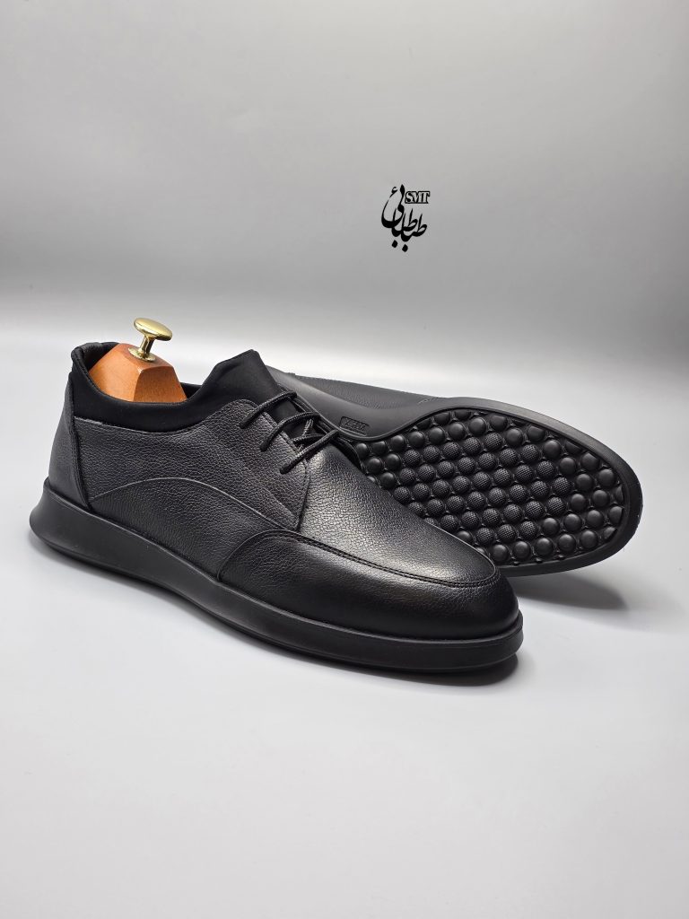 کفش مردانه دهنه استرج بند دلپا کد 830