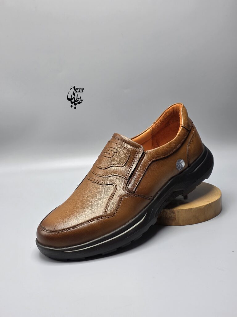 کفش مردانه تبریز سیلور بی بند کد 844