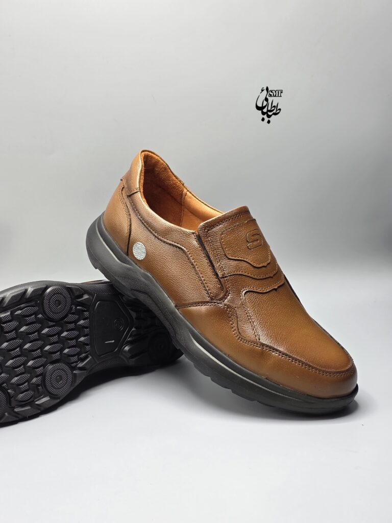کفش مردانه تبریز سیلور بی بند کد 844