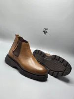 بوت مردانه چرم MP شمس کد 959