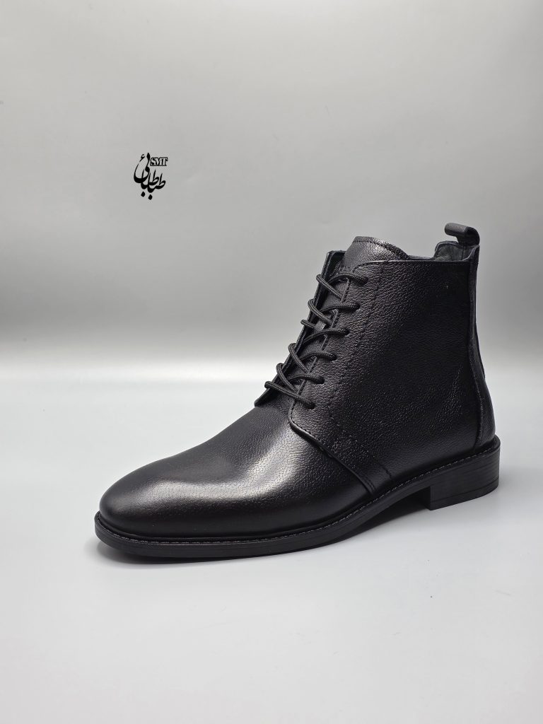 بوت مردانه تمام چرم شمس تبریز M9 کد 951
