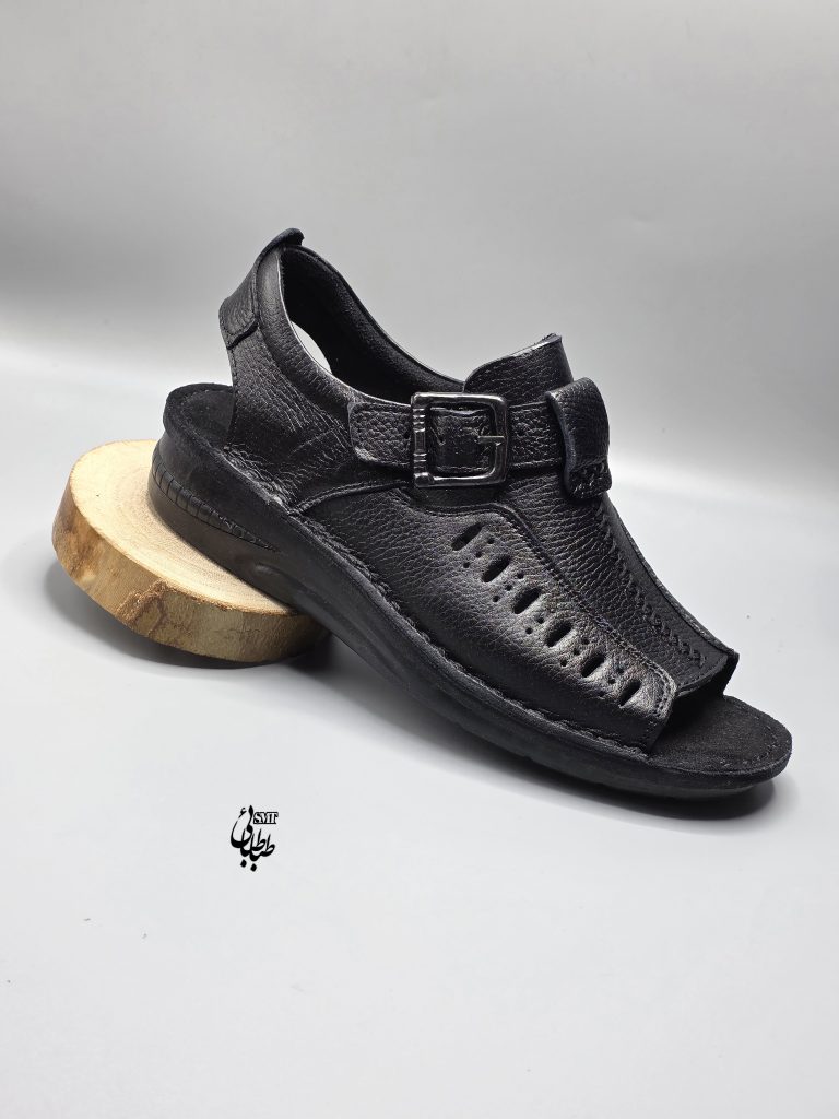 صندل تمام چرم طبیعی مدل کلارک کد 96